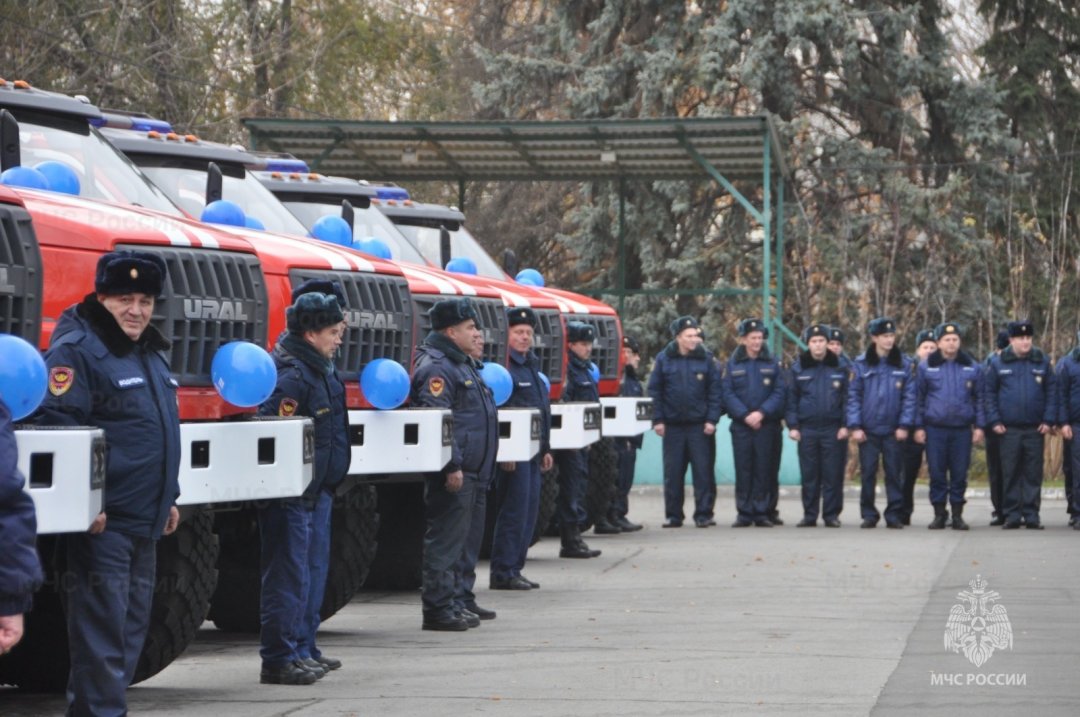 В Ростовской области появились новые пожарно-спасательные автомобили